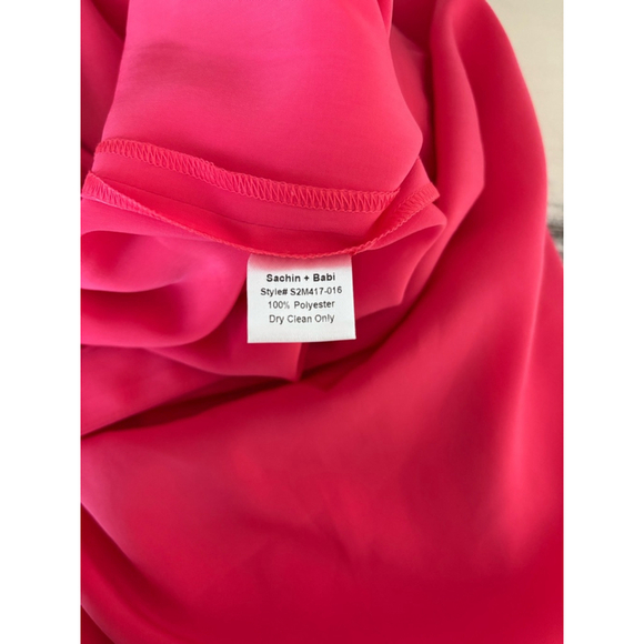 NWT Women Sachin + Babi Bright Coral Maxi Skirt | Size 10 - Picture 10 of 10